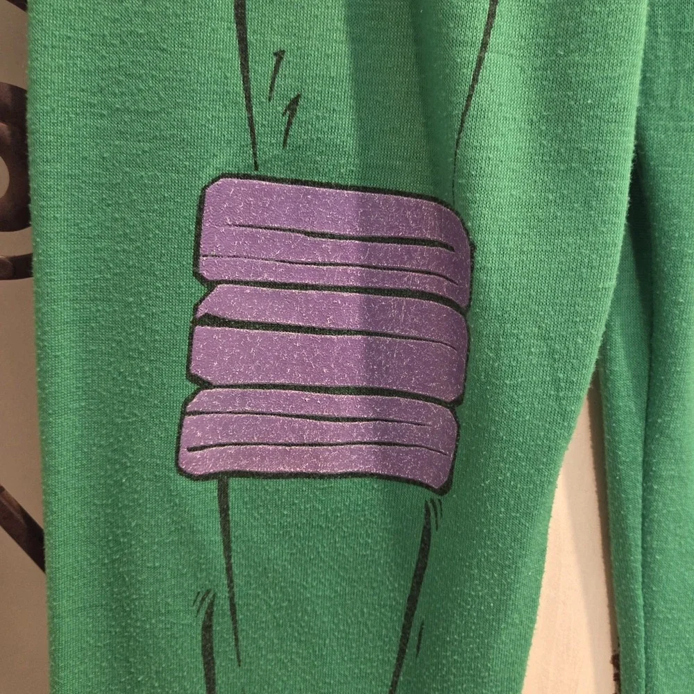 Vtg 1980s TMNT Teenage Mutant Ninja Turtles Donatello Pajama Set Boys 6-7 USA
